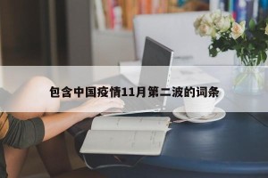 包含中国疫情11月第二波的词条